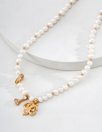 SENLORE Iris Pearl Necklace – Front View