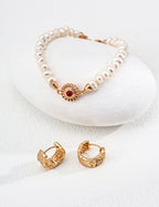 S925 Vintage Earrings — 18K Gold Vermeil | SENLORE