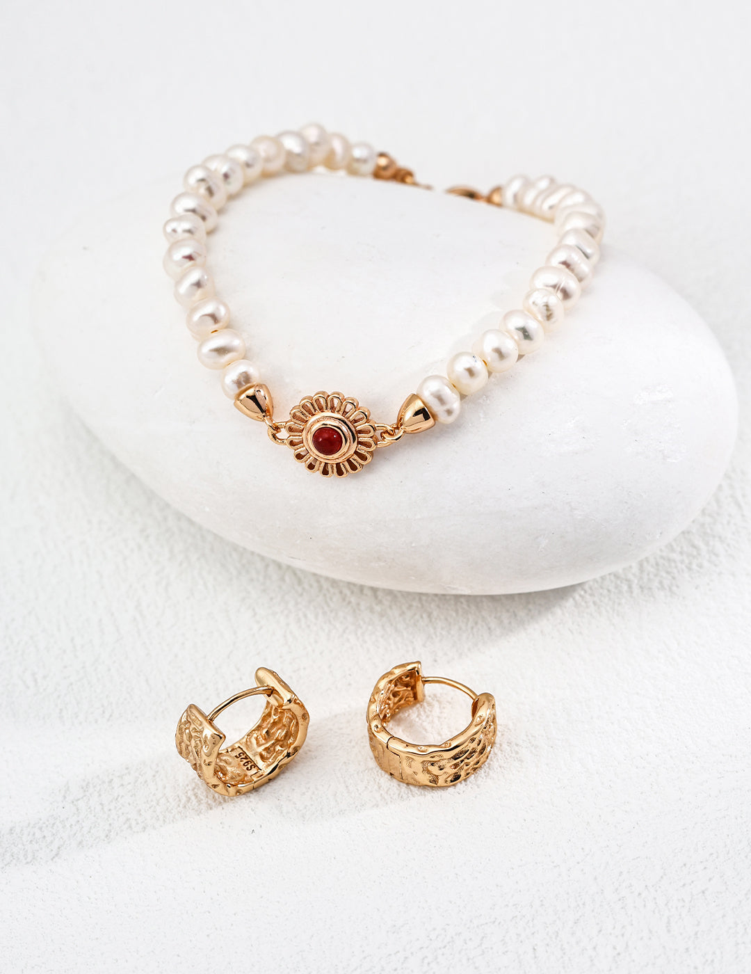 S925 Vintage Earrings — 18K Gold Vermeil | SENLORE