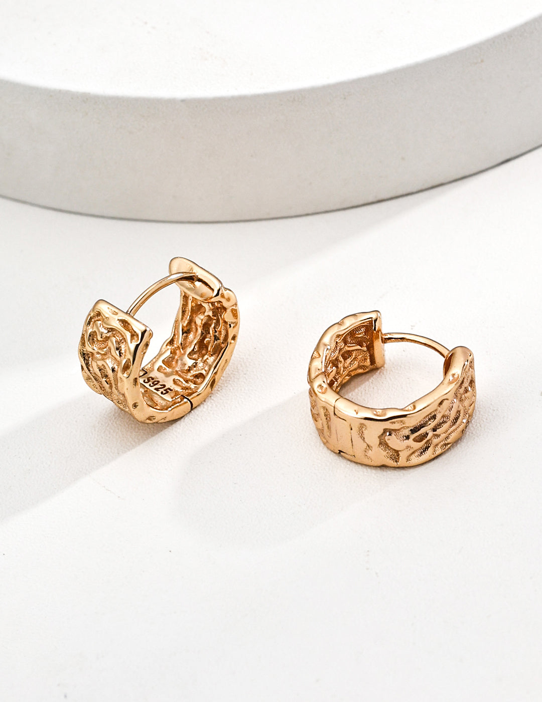 S925 Vintage Earrings — 18K Gold Vermeil | SENLORE