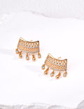 SENLORE Vintage Zircon Earrings – Side View
