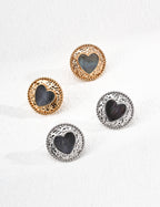 SENLORE Iridescent Shell Earrings – Lifestyle Shot