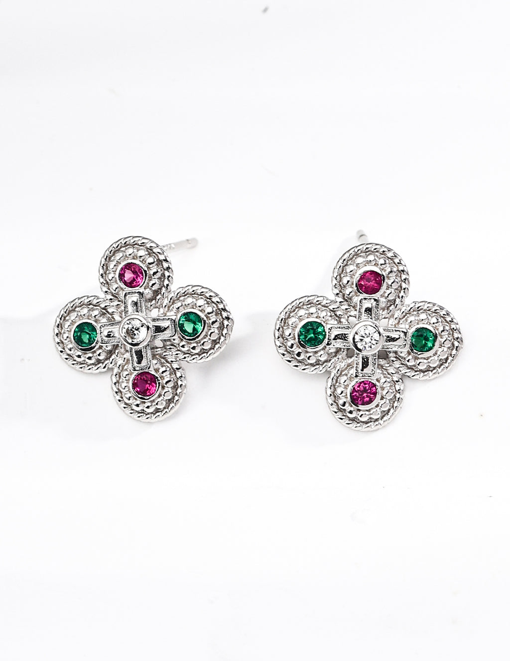 SENLORE Byzantine Art Earrings – Side View