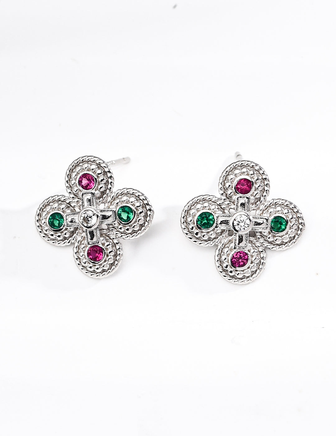 SENLORE Byzantine Art Earrings – Side View