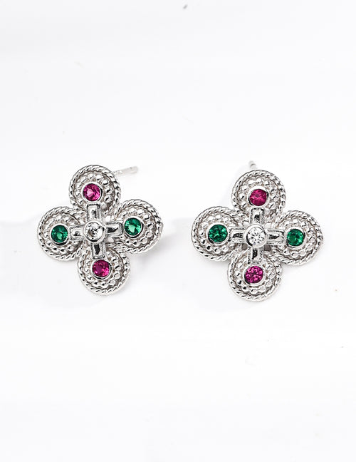 SENLORE Byzantine Art Earrings – Side View