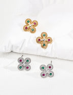 SENLORE Byzantine Art Earrings – Lifestyle Shot