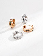 SENLORE Vintage Zircon Earrings – Lifestyle Shot