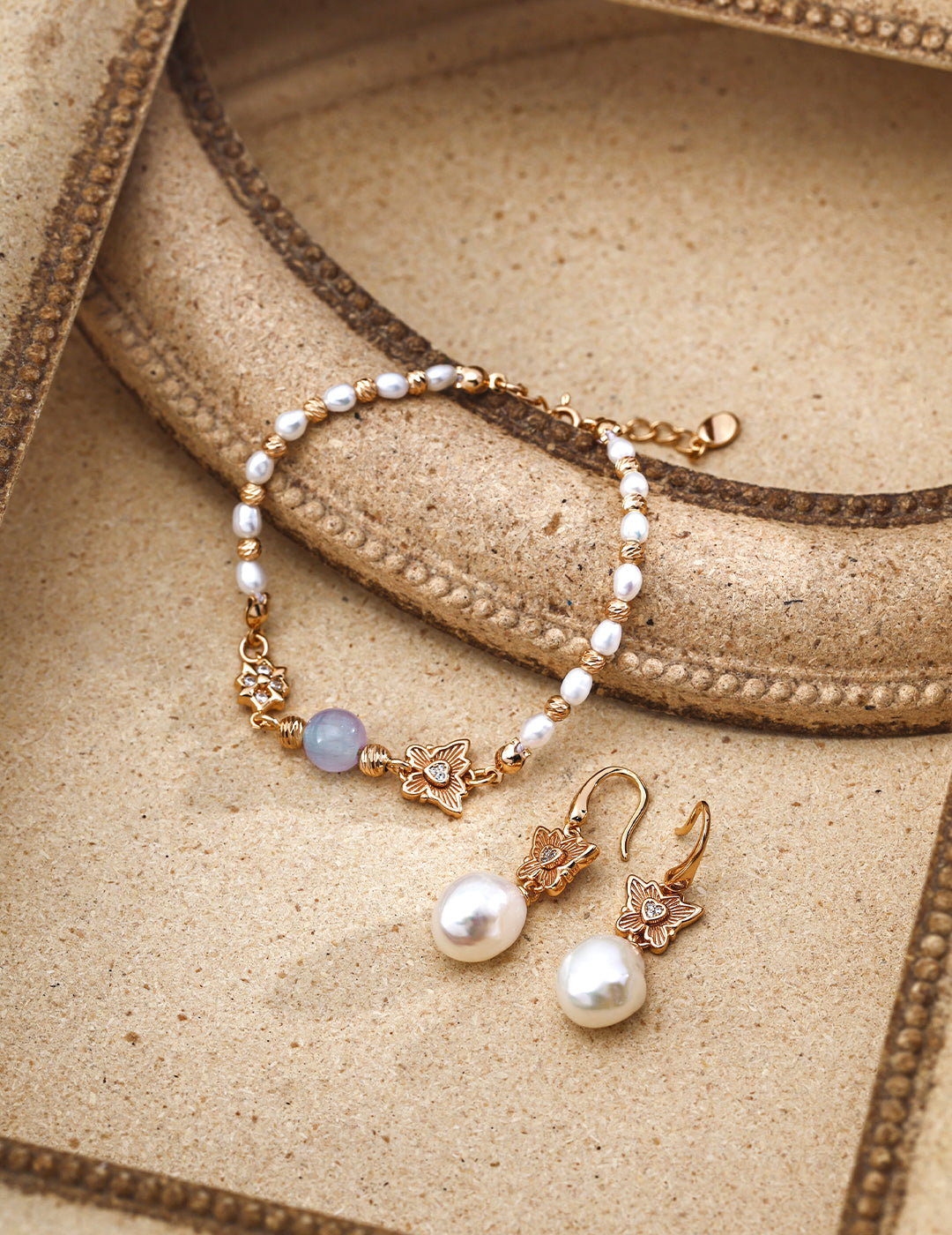 Butterfly Pearl Earrings — Sterling Silver, 18K Gold Vermeil, natural freshwater pearl, cubic zirconia | SENLORE
