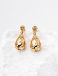 Starlight Teardrop Earrings — Sterling Silver, 18K Gold Vermeil, cubic zirconia | SENLORE
