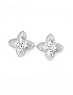 Classic Four-Leaf Clover Zircon Ring — Sterling Silver, 18K Gold Vermeil, cubic zirconia | SENLORE