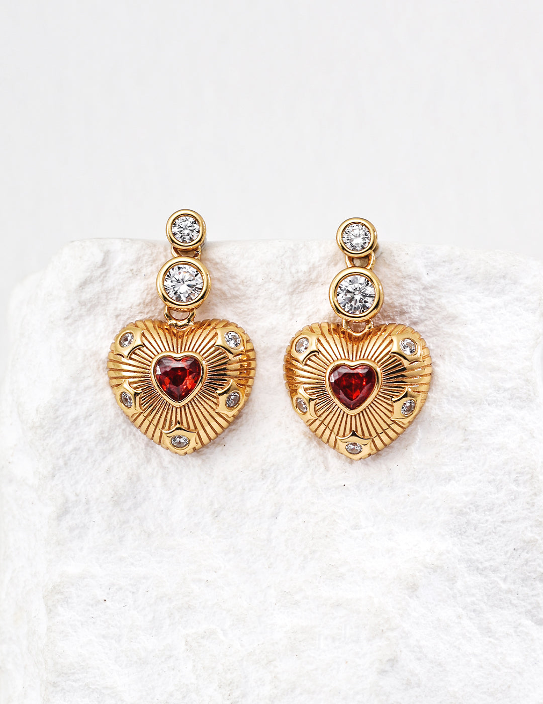 SENLORE Gothic Style Earrings – Front View