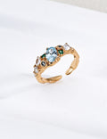 SENLORE Lush Forest Ring – Detail Close-up