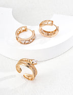 SENLORE Versatile Style Earrings – Front View