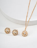 SENLORE Vintage Starburst Earrings – Lifestyle Shot