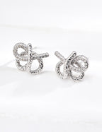 SENLORE Designer Zircon Earrings – Side View