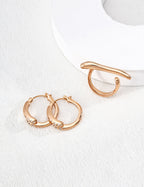 Versatile Everyday Earrings — 18K Gold Vermeil, natural freshwater pearl, cubic zirconia | SENLORE
