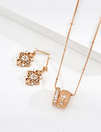 SENLORE Iris Zircon Earrings – Lifestyle Shot