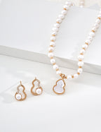 SENLORE Fumanlu Pearl Earrings – Front View