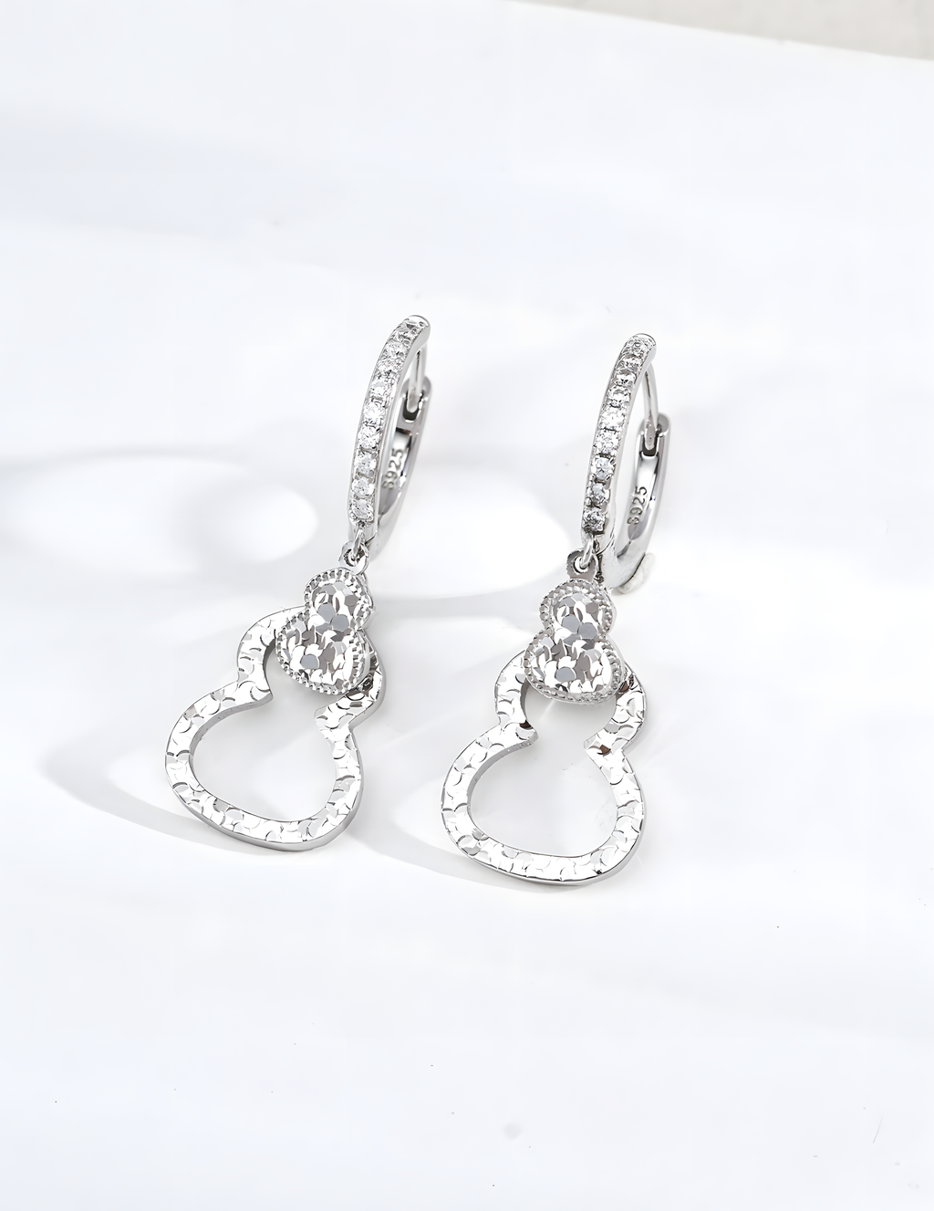 SENLORE Good Luck Gourd Earrings – Side View