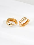 Mirror Silver Earrings — Sterling Silver, 18K Gold Vermeil | SENLORE