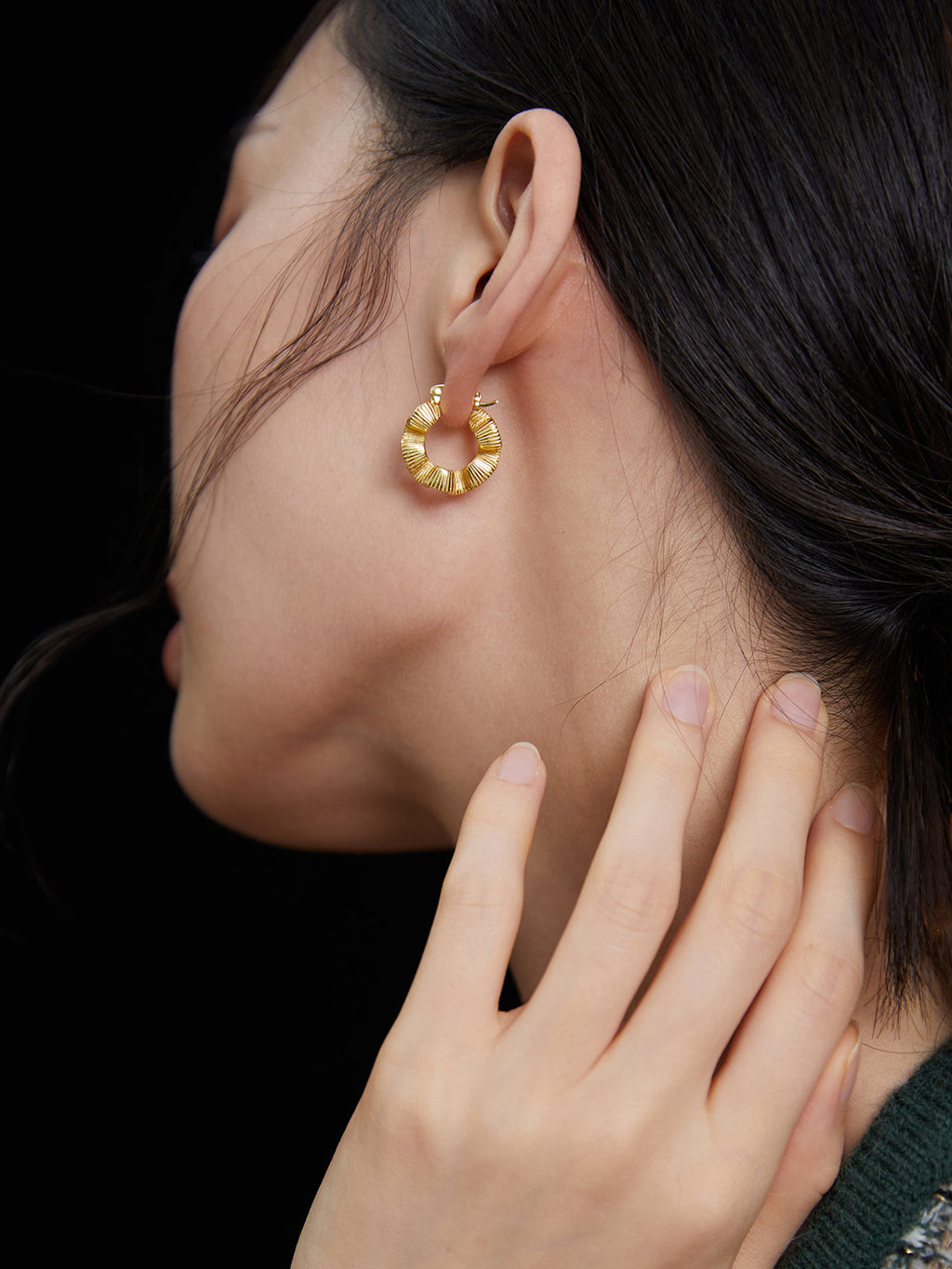 French 18K Gold Vermeil Earrings — 18K Gold Vermeil | SENLORE