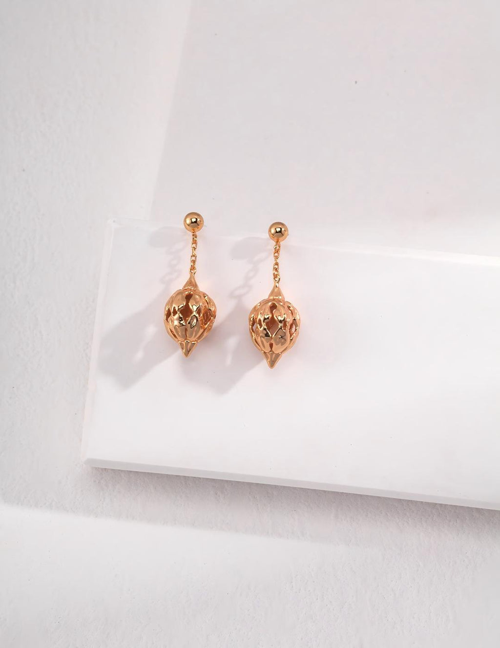 Flower Cluster Earrings — Sterling Silver, 18K Gold Vermeil | SENLORE