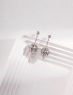 Flower Cluster Earrings — Sterling Silver, 18K Gold Vermeil | SENLORE