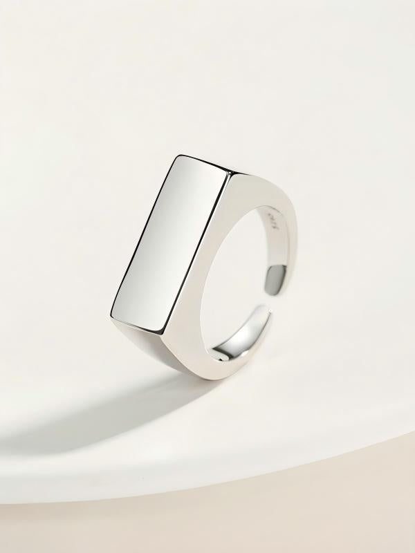 Minimalist Sterling Silver Ring