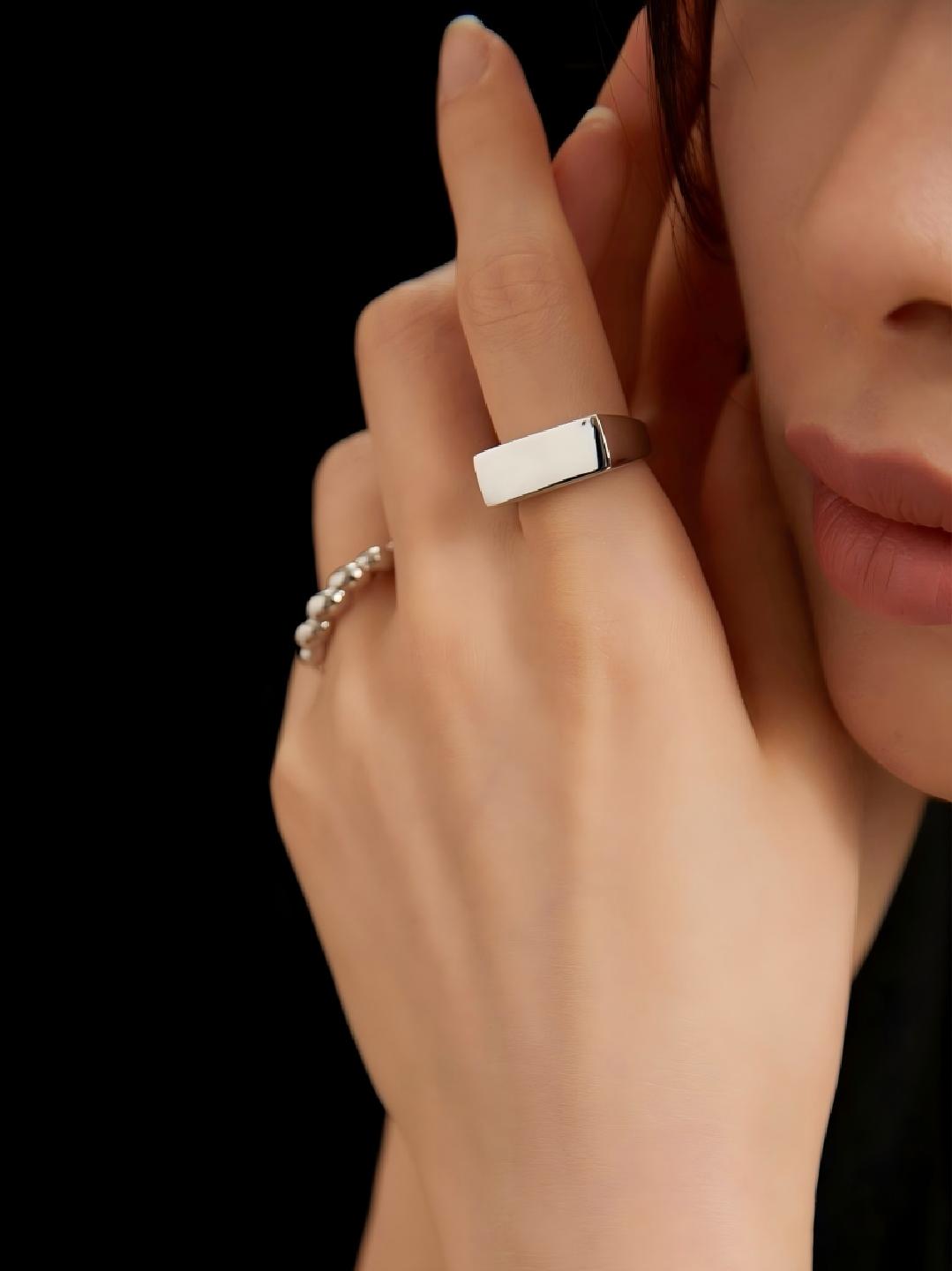 Minimalist Sterling Silver Ring