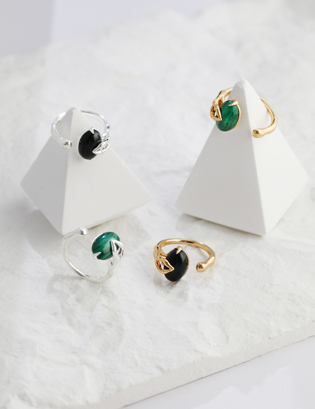 SENLORE Sterling Silver Ring – Front View