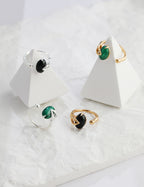 SENLORE Sterling Silver Ring – Front View