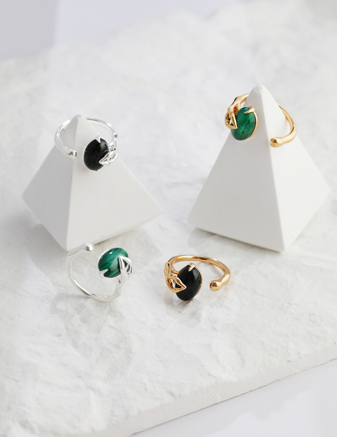SENLORE Sterling Silver Ring – Front View