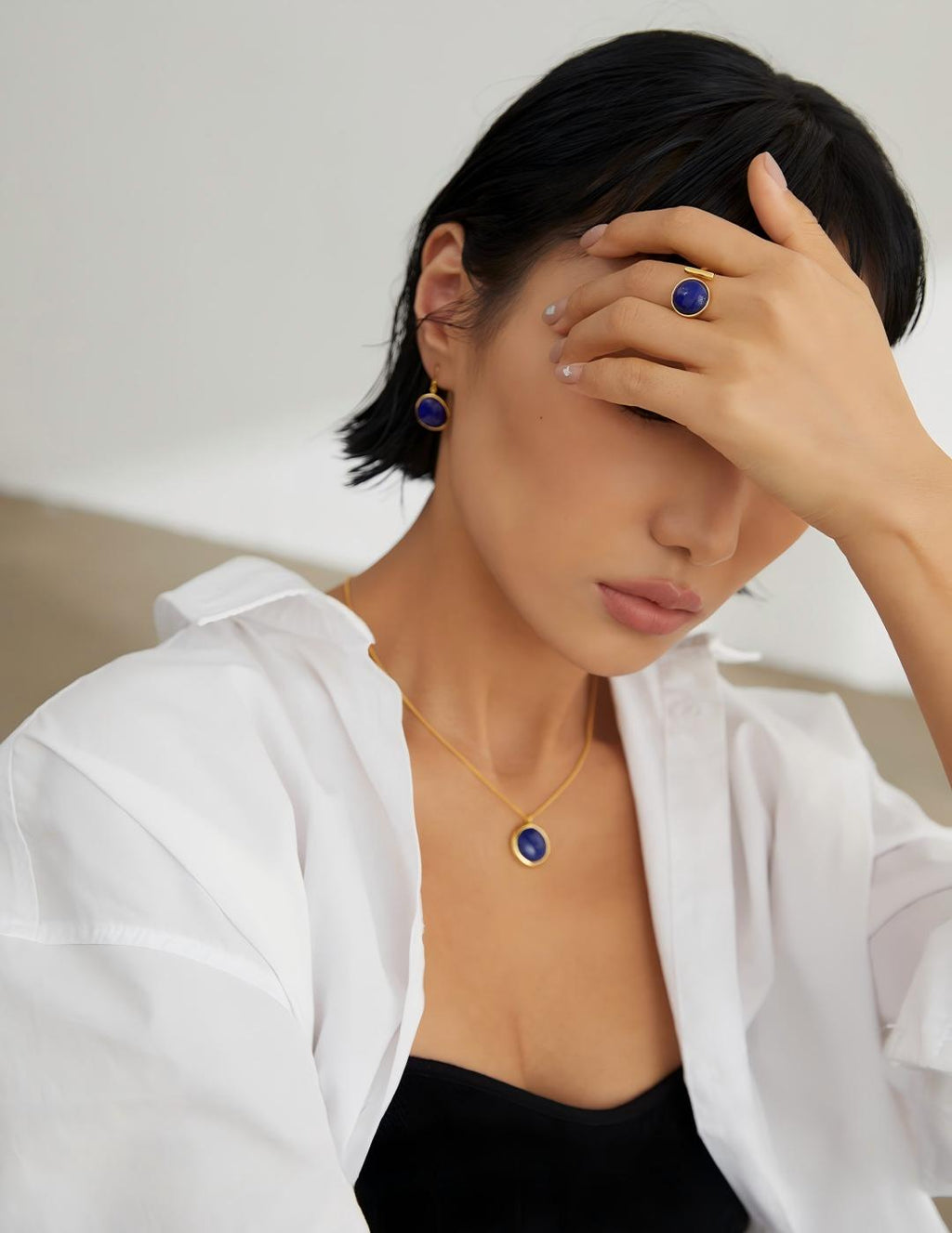 Lapis Lazuli Ring — 18K Gold Vermeil, lapis lazuli | SENLORE