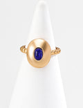 Twist Lapis Lazuli Ring — Sterling Silver, 18K Gold Vermeil, lapis lazuli | SENLORE