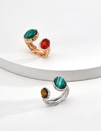 SENLORE Natural Ore Ring – Detail Close-up