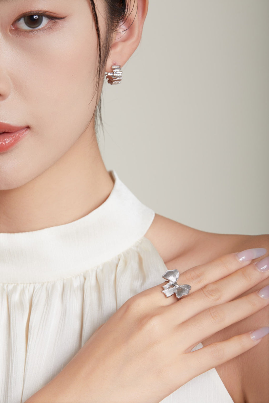 Bow-Knot Ring — 18K Gold Vermeil & Sterling Silver | SENLORE