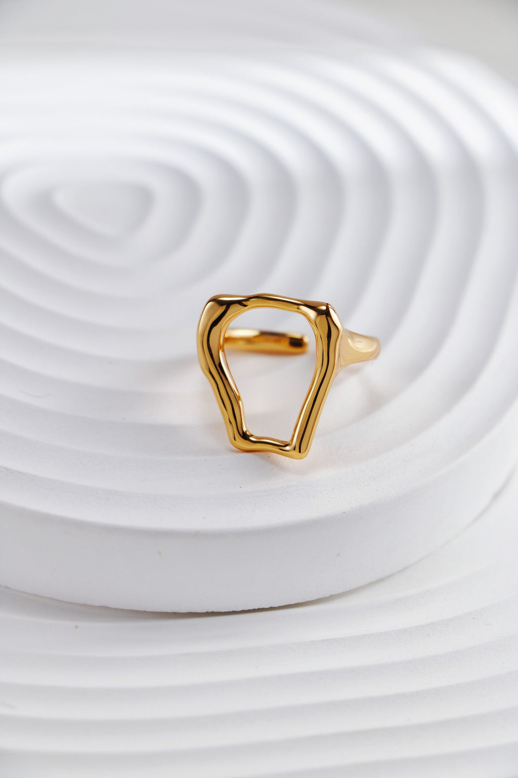 Two-Tone Minimalist Ring — Sterling Silver Two-Tone | SENLORE