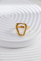 Two-Tone Minimalist Ring — Sterling Silver Two-Tone | SENLORE