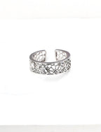 Woven Zircon Ring — Sterling Silver, 18K Gold Vermeil, cubic zirconia | SENLORE