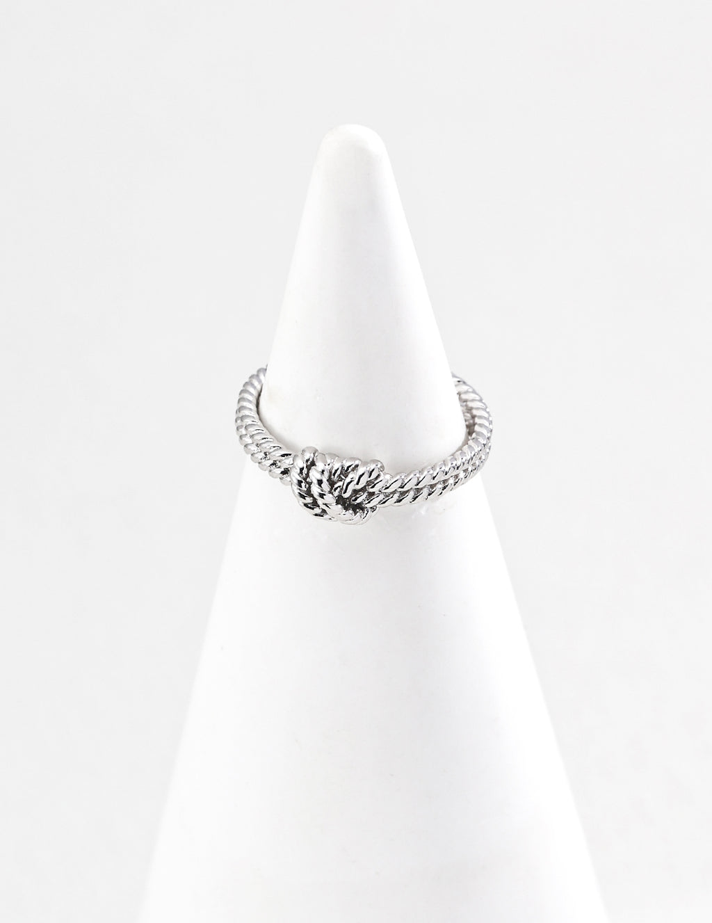 Minimal Knot Ring — Sterling Silver | SENLORE