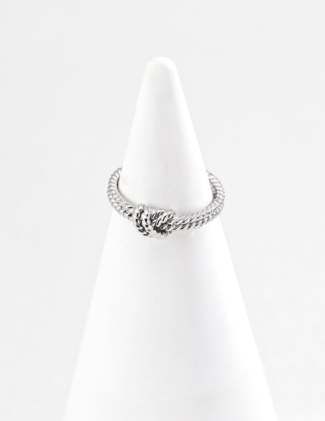Minimal Knot Ring — Sterling Silver | SENLORE