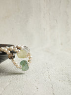 SENLORE Candy-colored Crystal Pearl Necklace – Lifestyle Shot