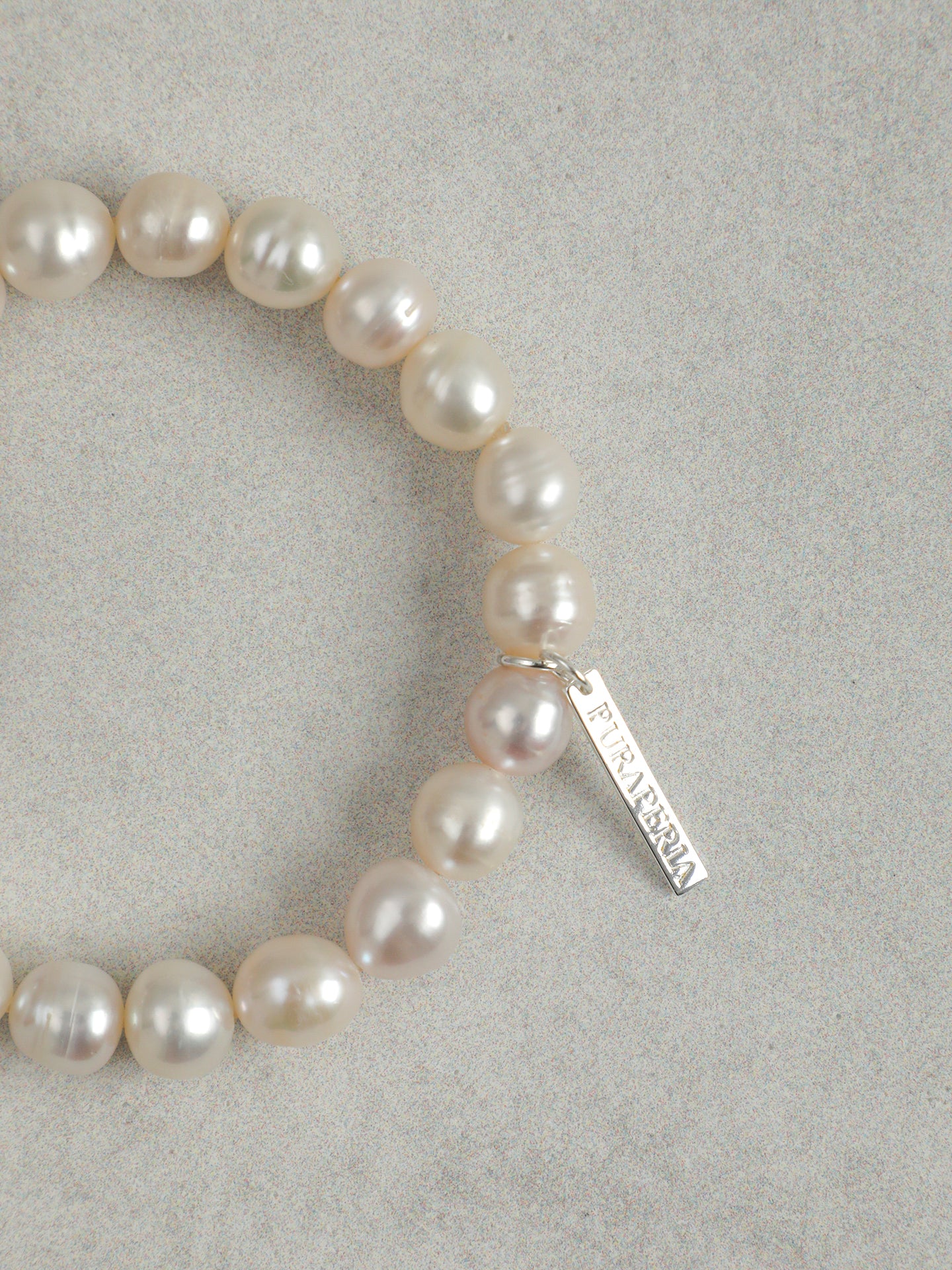 Freeform Amethyst Pearl Bracelet — freshwater pearl, freeform amethyst nuggets, sterlin... | PuraPerla