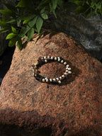 SENLORE Black Agate Baroque Pearl Necklace – Lifestyle Shot