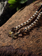 SENLORE Black Agate Baroque Pearl Necklace – Lifestyle Shot