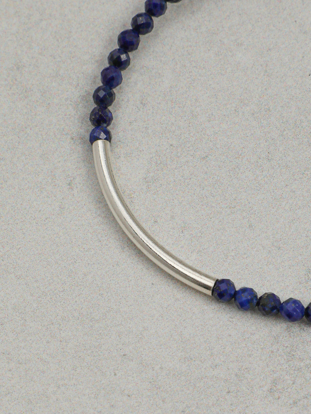 Daughter of the Sea Pearl Bracelet — freshwater seed pearls, aquamarine, lapis lazul... | SENLORE