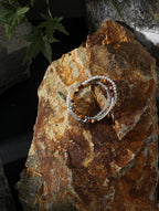 Egg Yolk Stone & Grey Moonstone Pearl Bracelet — freshwater seed pearls, grey moonstone, egg yolk sto... | SENLORE