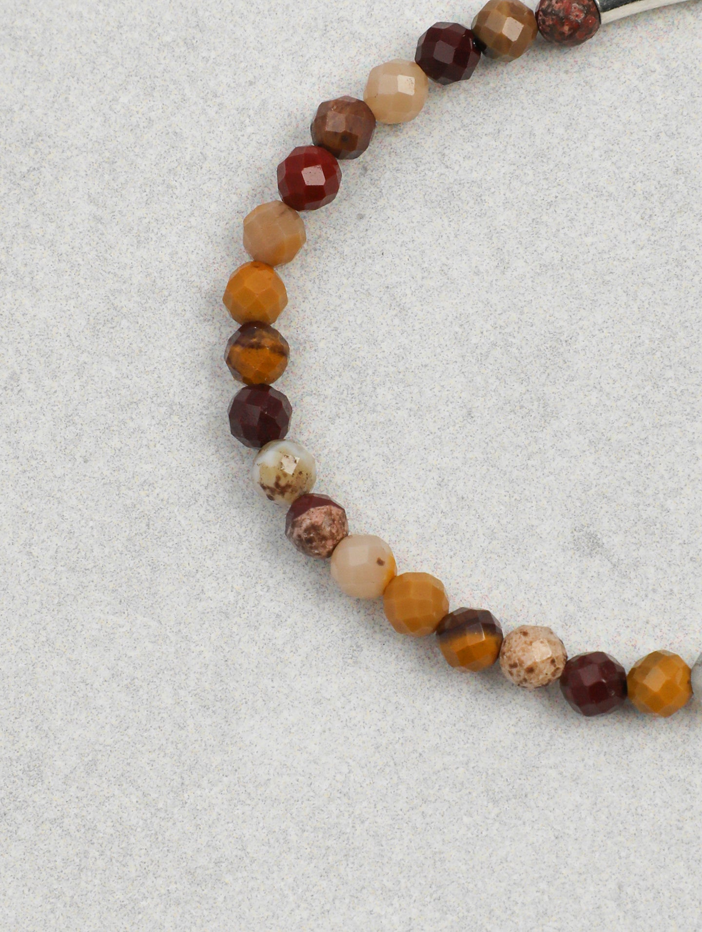 Egg Yolk Stone & Grey Moonstone Pearl Bracelet — freshwater seed pearls, grey moonstone, egg yolk sto... | SENLORE