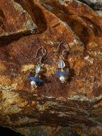 SENLORE Aquamarine Natural Pearl Earrings – Lifestyle Shot