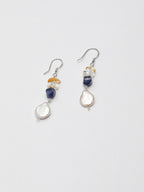 SENLORE Button Baroque Crystal Earrings – Lifestyle Shot